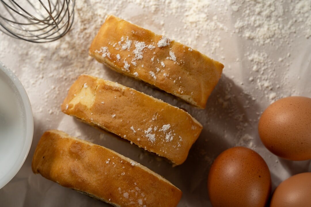 homemade cake baking
