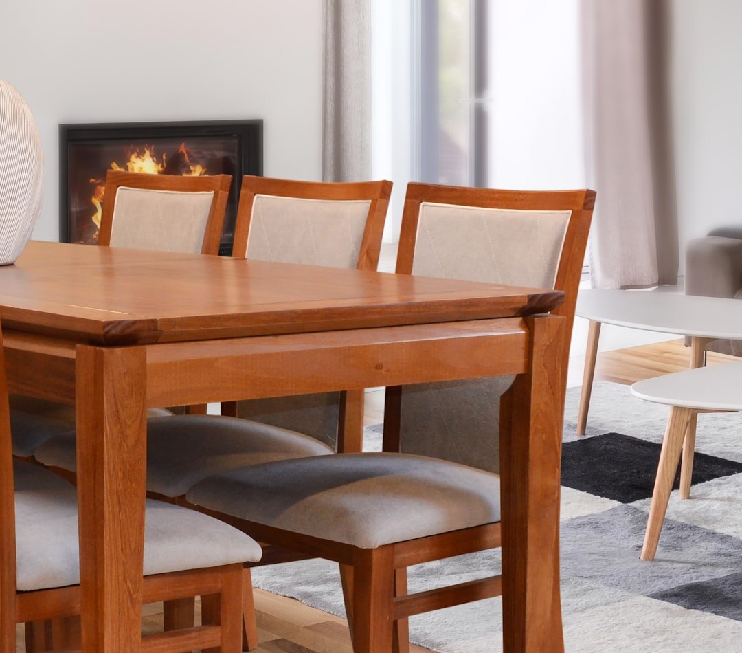 family dinner table