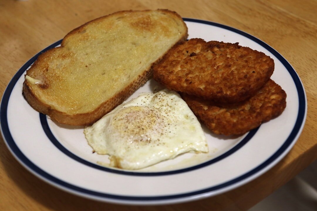 quick breakfast plate