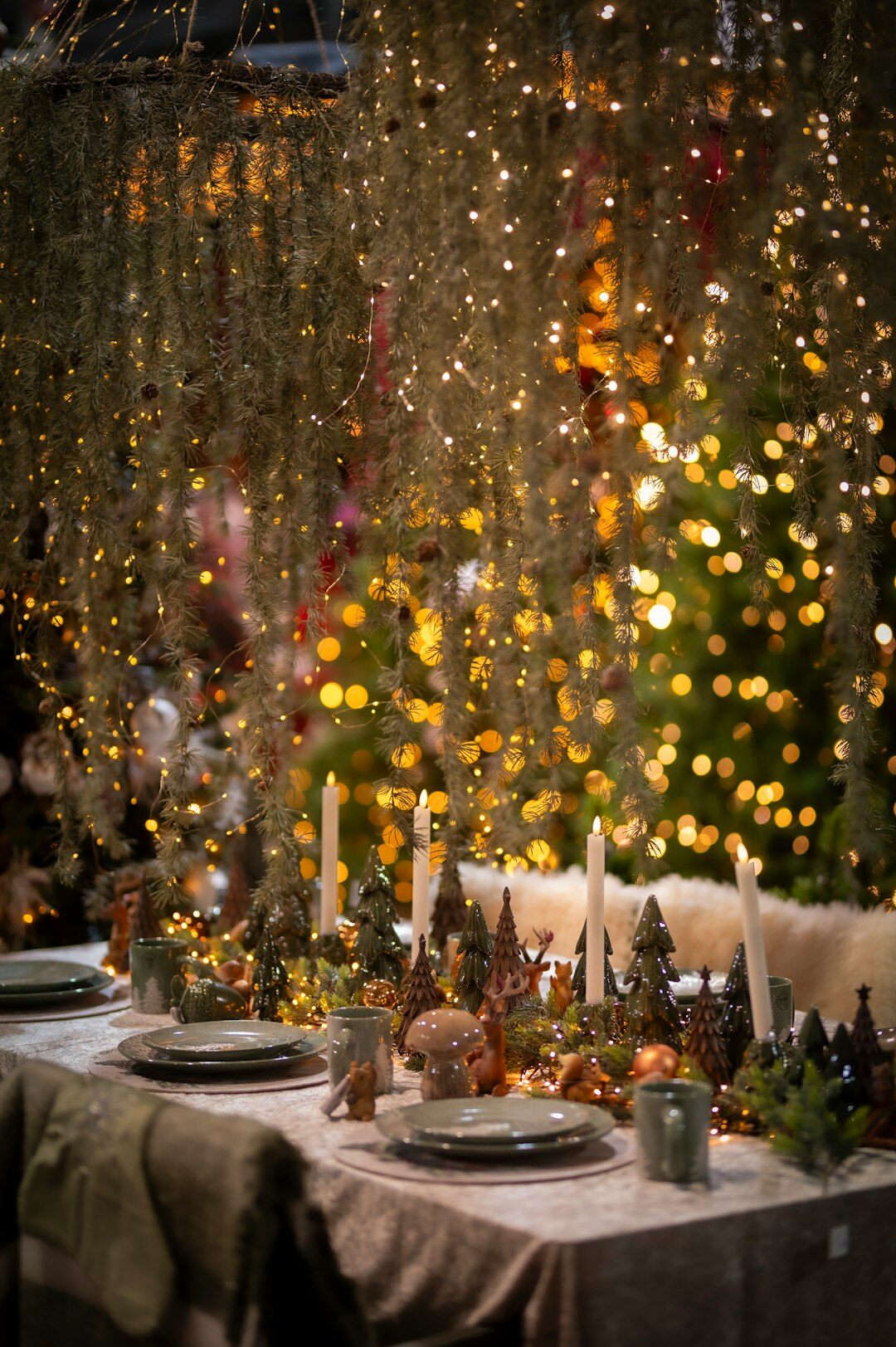 family dinner table