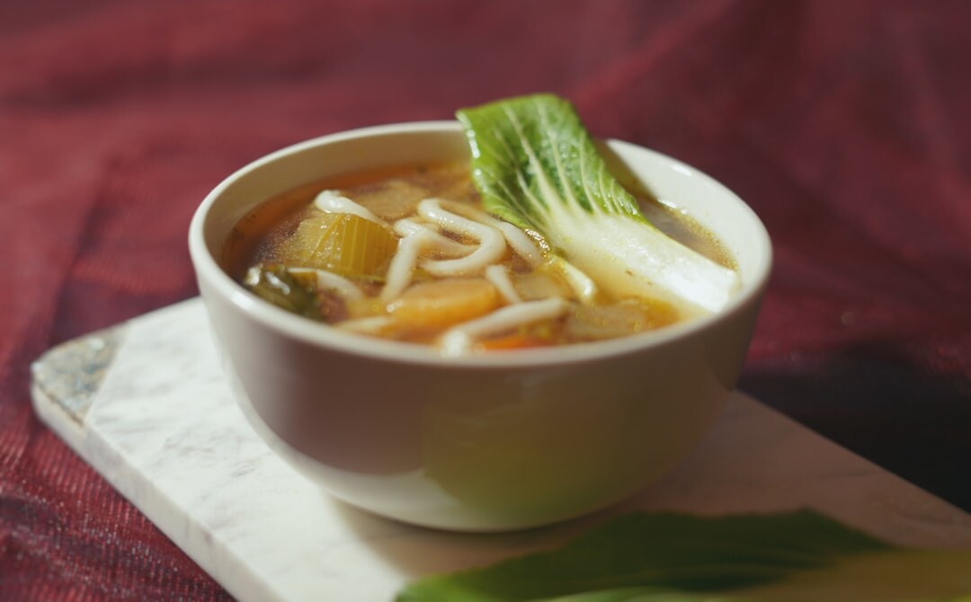 homemade soup bowl